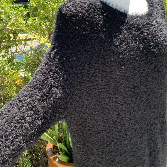 BY CORPUS Eyelash Sweater Tunic Length Soft Medium - Picture 2 of 9